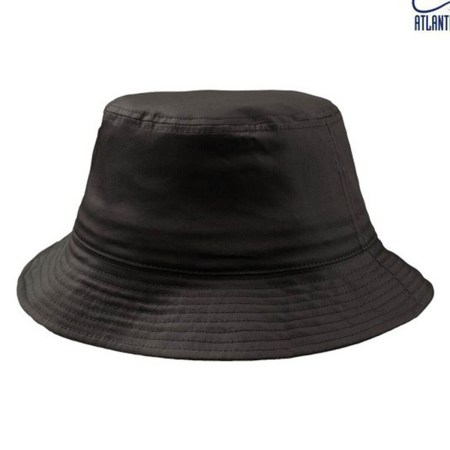 Βαμβακερό καπέλο ψαρέματος (Atl Bucket Cotton) μαύρο